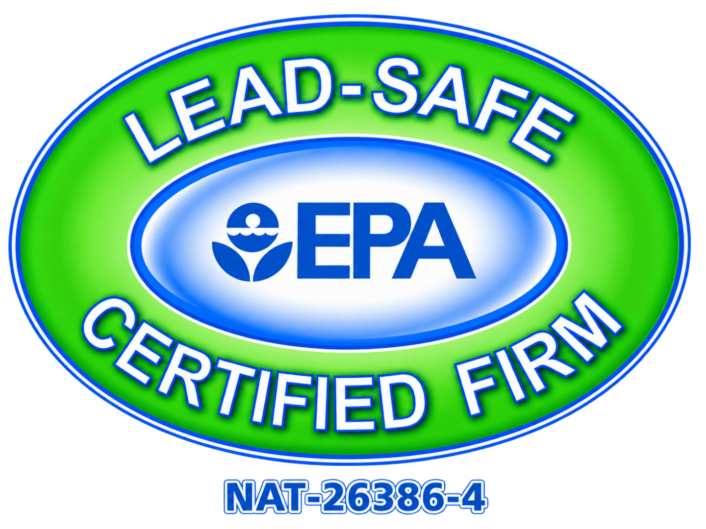 EPA Lead-Safe Certified Firm logo for Low Country Painting